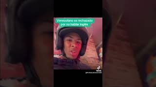 Venezolano es rechazo por no hablar inglés news noticias paratii viral [upl. by Ruffin]