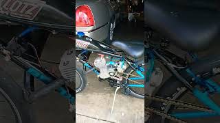 Motorized Bicycle NIBBI Carb Installed😎 [upl. by Aratak]