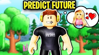 I Can Predict The Future In Roblox Brookhaven 😎😮 [upl. by Anitsrhc]