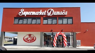 EURO ŠA M SUPERMARKET  NOVI OBJEKAT U ŠAPCU  23 04 2021 [upl. by Eves]