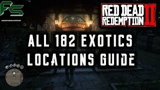 Red Dead Redemption 2 All Exotics Locations Guide  Duchesses amp Other Animals [upl. by Rehtse]