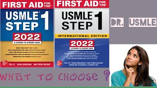 First aid USMLE step 1 32 edition vs First aid usmle step 1 2022 international edition [upl. by Madalena]