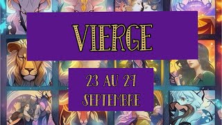 L’AGENDA DES VIERGES 23 AU 29 SEPTEMBRE « vous vous affirmez  » tarot [upl. by Bullis668]