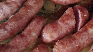 como fazer linguiça Toscana no forno [upl. by Aneekas]