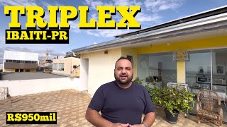 TRIPLEX NO CENTRO DE IBAITIPR PARA MORADIA OU INVESTIMENTO R950mil [upl. by Mannes188]