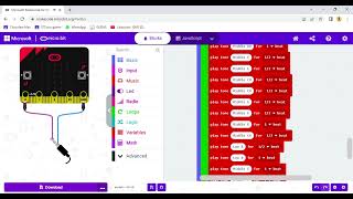 Microbit Music Project Part 7 abcdefu [upl. by Trista]
