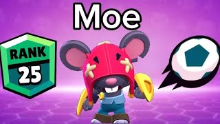 MOE RANK 25 en BRAWLBALL sur Brawl stars [upl. by Rennoc]