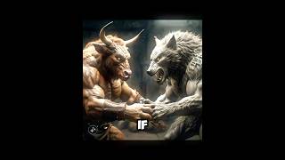 Minotaur Vs Werewolf mythicalcreatures werewolf minotaurs [upl. by Ees]