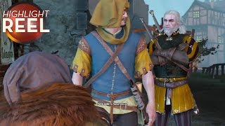 Highlight Reel 145  Geralt Makes An NPC Magically Disappear [upl. by Kaz]