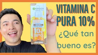 GARNIER EXPRESS ACLARA BOOSTER SÉRUM VITAMINA C PURA 10 Reseña detallada Erick Ortega [upl. by Hurwitz957]