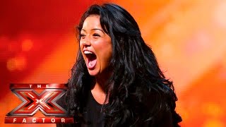 Lauren Murray belts out Somebody Elses Guy  Auditions Week 1  The X Factor UK 2015 [upl. by Karon]