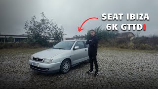 O MEU NOVO CARRO SEAT IBIZA 6K GTTDI 5 LUGARES VP110 [upl. by Reld366]