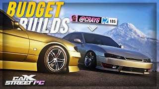 I Made A BUDGET S15 Drift BUILD With CrayG On CarX Street PC [upl. by Nelloc]