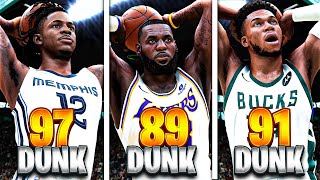 Poster With Every NBA Teams Best Dunker [upl. by Hally]