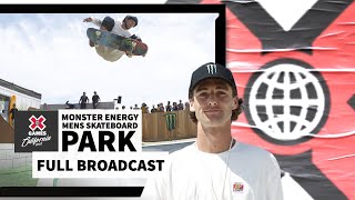 Monster Energy Men’s Skateboard Park FULL COMPETITION  X Games California 2023 [upl. by Belak]