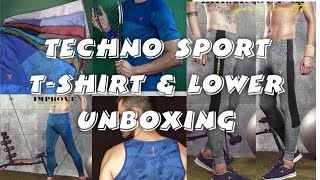 Techno sport tshirt lower unboxing only 299 😱😱 [upl. by Yatnahc]