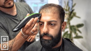 Haircut to TRANSFORM His THINNING Hair on Top  SAVE or SHAVE [upl. by Aamsa245]