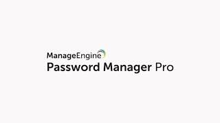 Password Manager Pro An Introducion [upl. by Annmaria]