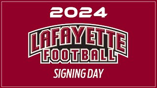 Lafayette Football Signing Day Show 2024 [upl. by Sutphin672]