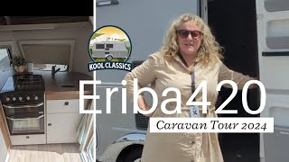 2024 Eriba Touring Legend 420 Caravan from Kool Classics [upl. by Scarlett643]