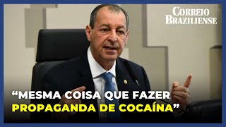 OMAR AZIZ DIZ QUE PUBLICIDADE DE BETS É IGUAL “PROPAGANDA DE COCAÍNA” [upl. by Retsevel154]