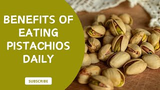 TOP 5 Reasons You Should Eat Pistachios Regularly  Benefits of Eating Pistachios Daily [upl. by Rozanne]