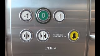 Sweden Stockholm Farsta Centrum ICA Kvantum ITK AB elevator [upl. by Attenna962]