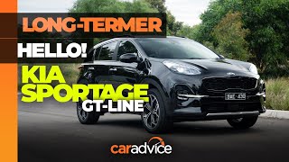 2021 Kia Sportage GTLine longterm review Introduction [upl. by Elleuqram]