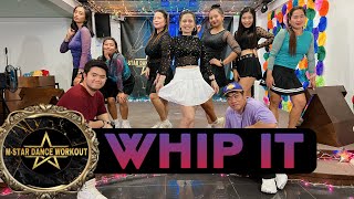 WHIP IT BY DEVO  MSTAR DANCE WORKOUT [upl. by Allanson]