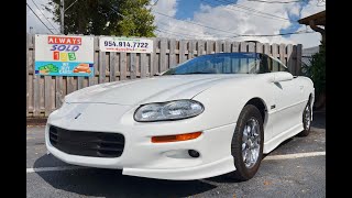 2002 Chevrolet Camaro Z28 Convertible  35th Anniversary v8 camaro convertible musclecar [upl. by Ynohtnad]