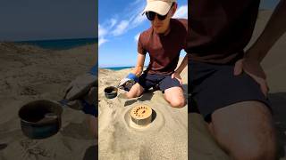 How to Find Metal on the Beach with a Simple Magnet 🧲 [upl. by Akeirahs]