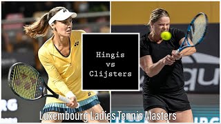 Hingis vs Clijsters Luxembourg Ladies Masters 2022 F [upl. by Roath]