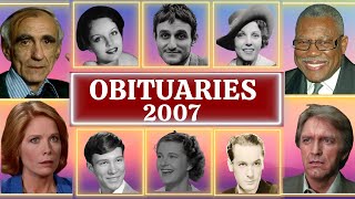 Famous Faces Who Passed Away in 2007 Part 02 OBITUARIES TV [upl. by Rizzi]