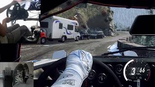 Dirt Rally 20  Rallye Monte Carlo  Lancia Stratos Onboard [upl. by Annalise]