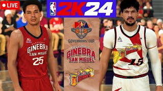 PBA Semi Final Game 4  Brgy Ginebra San Miguel vs San Miguel Beermen  NBA 2K24 [upl. by Kandy981]