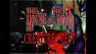 The House of the Dead PC Creature Test [upl. by Llerred]