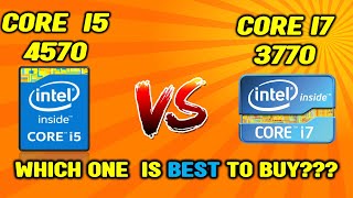 Core i5 4570 Vs i7 3770 Processor Comparison l Who Is The Best In Gaming l Mohsin Zafar TV [upl. by Ty]