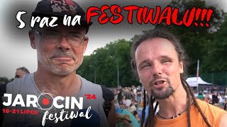 Festiwalowicze podczas drugiego dnia JAROCIN FESTIWAL 2024 [upl. by Llennol965]