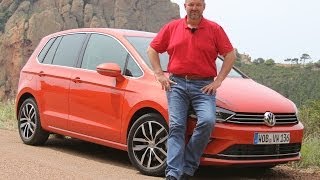 VW Golf Sportsvan Test  Fahrbericht  Video 2014 [upl. by Jepum469]