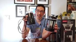 Bodum Bistro Burr Grinder First Impressions [upl. by Cassil147]