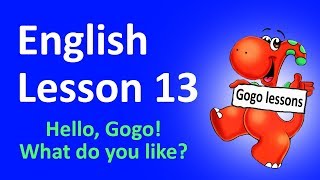 English Lesson 13  What do you like This or That Singalong Counting [upl. by Silvestro]