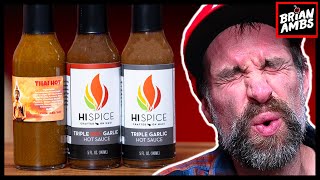 THIS WAS A BATTLE Hi Spice hot Sauce [upl. by Arvie544]