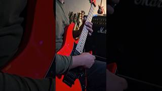 Covering Cool9 by Joe Satriani ibanez marshall guitarcover whammy shorts reels rg550 [upl. by Edmonds]