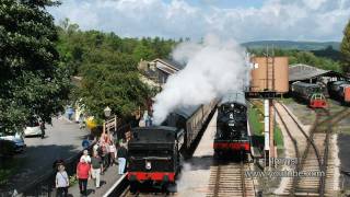 South Devon Railway At Buckfastleigh  Beautiful British Countryside [upl. by Cheadle]