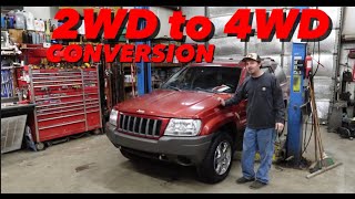 Transforming A Jeep WJ With A Bad Transmission Into An Epic 4x4 – Unbelievably Simple [upl. by Llewoh90]