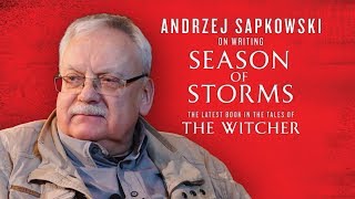 An interview with Andrzej Sapkowski about the Witcher and Season of Storms [upl. by Dam]