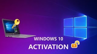 Активация Windows 10 без ключа через командную строку [upl. by Cappella]