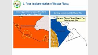 Presentation of 2017 Land use plan implementation status [upl. by Amabel]