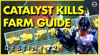 THE FASTEST WAY Destiny 2 Catalyst Kills Farm Guide [upl. by Accemahs]