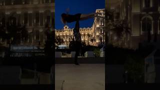 dance accro dancer night light marseille hotel intercontinental sky skyfall acrobatics [upl. by Sylvie]